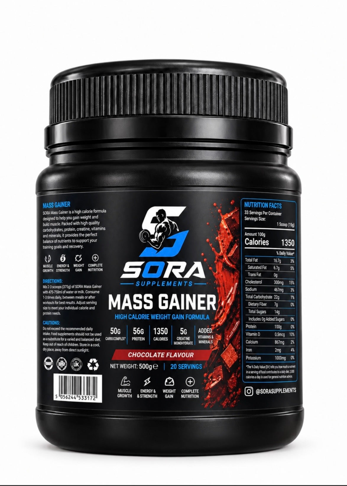 Chocolate Mass Gainer